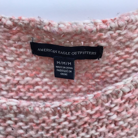 American Eagle Knit Pink Sweater - Picture 2 of 7